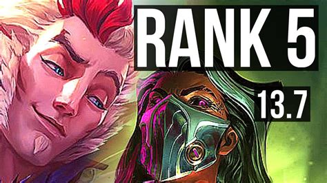 RAKAN Zeri Vs RENATA GLASC Xayah SUP Rank 2 Rakan Rank 5 1 0