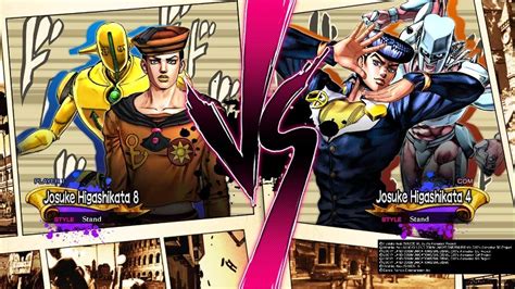 Jojos Bizarre Adventure Josuke Higashikata 8 Vs Josuke Higashikata