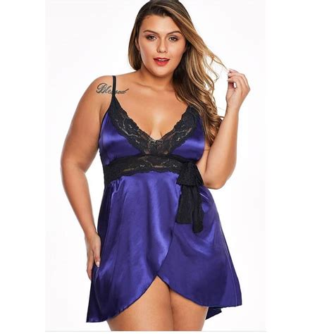 Sexy Plus Size See Through Lingerie Chic Lover