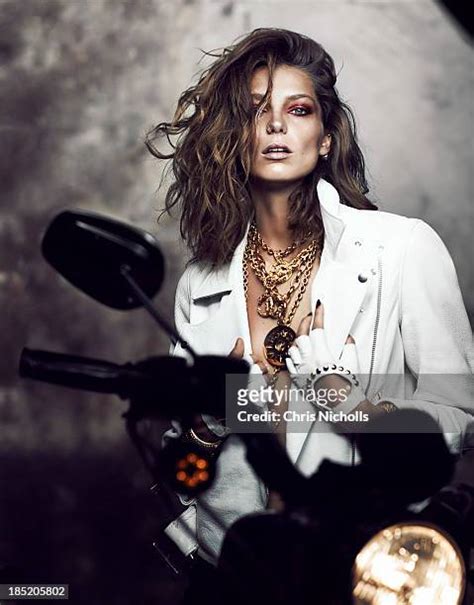 Daria Werbowy For Fashion Magazine Photos And Premium High Res Pictures