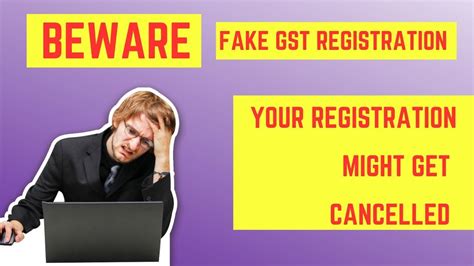 Special Drive Against Fake GST Registrations IMPACT AND SUGGESTIONS