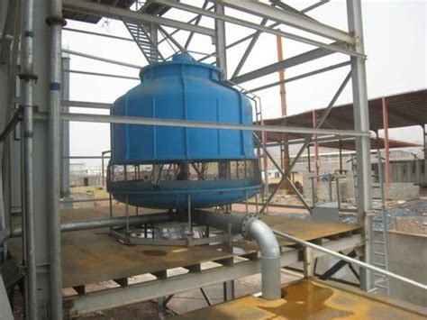 32 Degree Celsius Bottle Type FRP Cooling Tower Capacity Start From