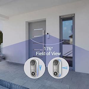 Ezviz K Video Doorbell Battery Powered Wireless Kit With Chime K