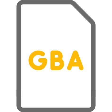 Gba Generic color outline icon