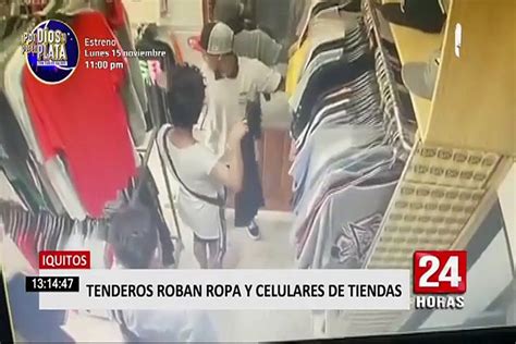 Iquitos captan a tenderos robando en tienda de ropa Vídeo Dailymotion