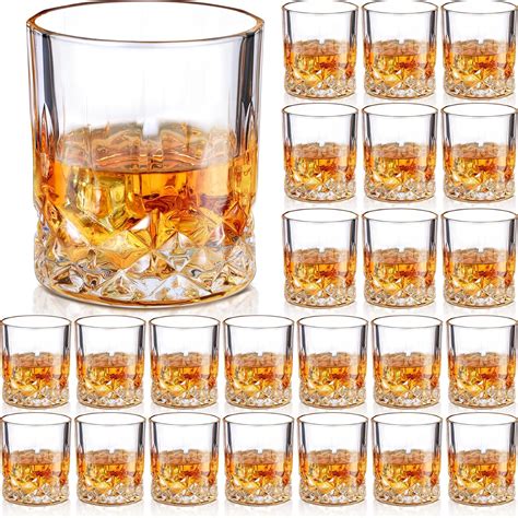 Paquete De Vasos De Whisky A Granel De Onzas De Vidrio De Bourbon