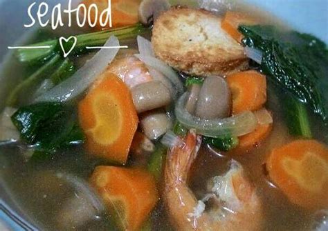 Resep Sapo Tahu Seafood Oleh Nani Bunda Rafardhan Cookpad