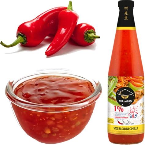 Sos S Odko Ostry Chilli Pikantny Hot Sweet Chili Sauce Ml Mr