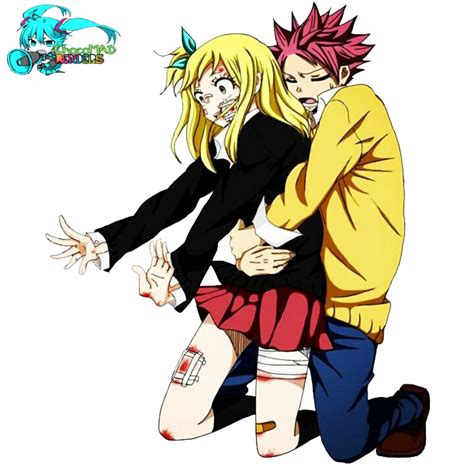 Natsu X Lucy Nalu Render By Chocomad On Deviantart