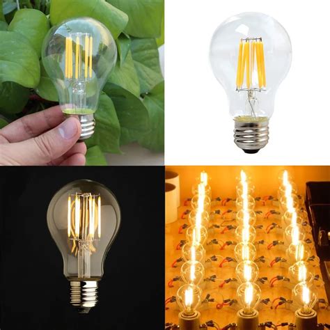 LED Dimmable Filament Blub E27 220V 240V A19 Edison Bulb Led Bulb E27