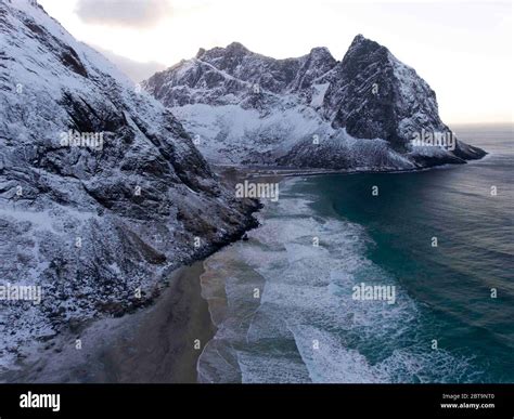 Kvalvika Beach Hi Res Stock Photography And Images Alamy