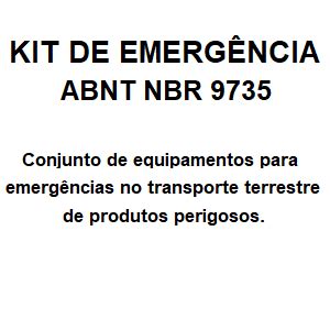 Kit De Emerg Ncia Abnt Nbr