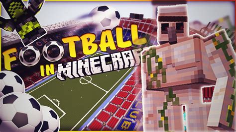 Football In Minecraft Lupta Cu Monstrii Youtube