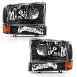 Anzo USA Crystal Headlight Set 2 Piece