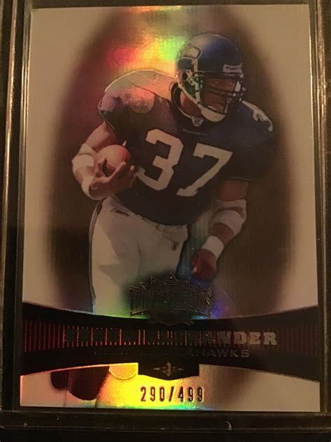 2006 Topps Triple Threads Sepia 1 Shaun Alexander 290 499 EBay