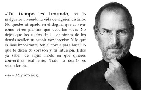 10 frases célebres de Steve Jobs Saber es práctico