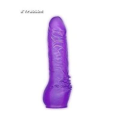 Pênis Ou Dildo Estimulador Vertebrado De 14Cm Sex Shop Sextoy