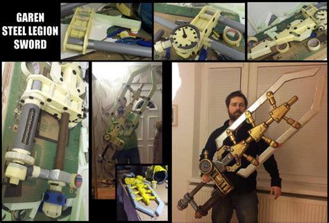 Cosplay Gamers League Of Legends Steel Legion Garen Build By