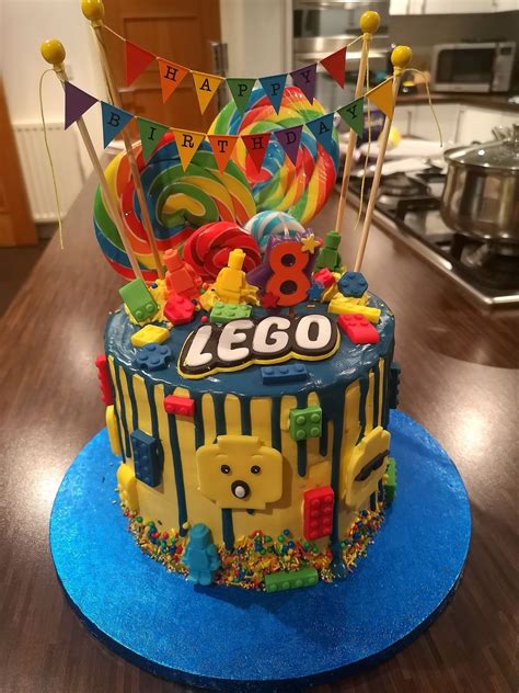 Lego Candy Land Cake | Candyland cake, Lego candy, Cake design