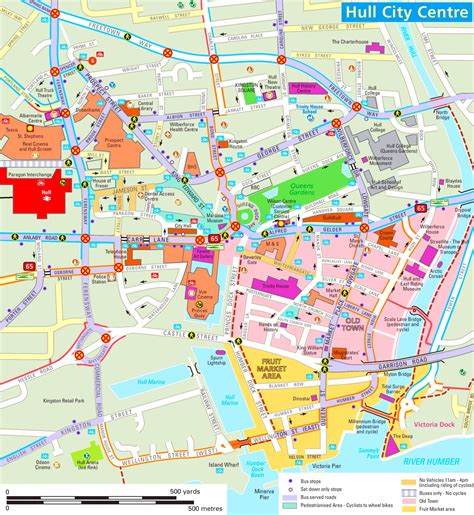 Hull Tourist Map