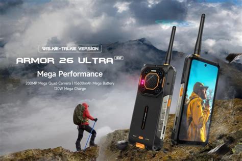 Spesifikasi Lengkap Ulefone Armor 26 Ultra Walkie Talkie 5G