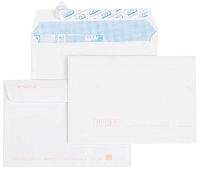 GPV Enveloppes précasées C6 114 x 162 mm blanc Achat Vente GPV