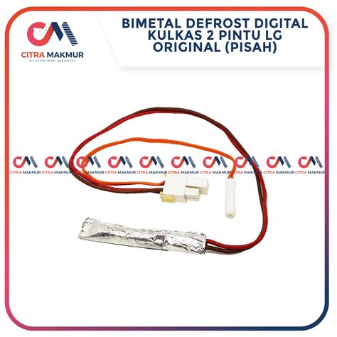 Jual Defrost Bimetal Fuse Kulkas Pintu Digital Lg Original Double