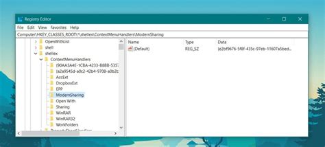 How To Remove Share Option From The Context Menu In Windows