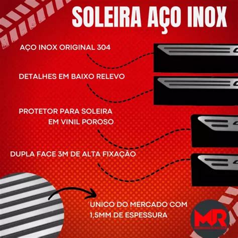 Soleira Prote O Porta A O Inox Adesivo Poroso Vw Id Mebuscar Brasil