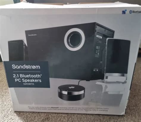 SANDSTROM 2.1 Bluetooth PC Speakers £40.00 - PicClick UK