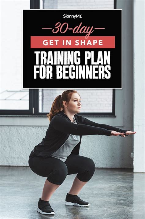 30 day get in shape training plan for beginners – Artofit