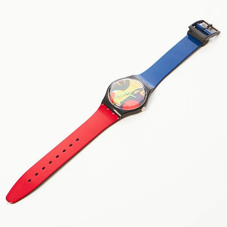 SWATCH armbandsur Bengt Lindström Limited edition serienr S523 med