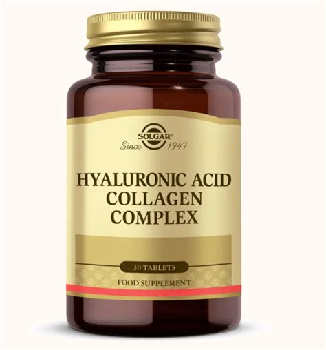 Solgar Hyaluronic Acid Collagen Complex 30 Tablet