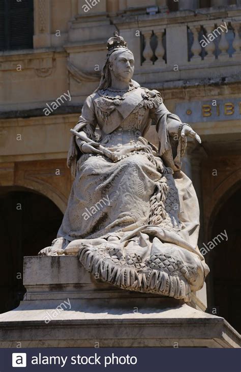 Queen Victoria Statue Valletta Hi Res Stock Photography And Images Alamy