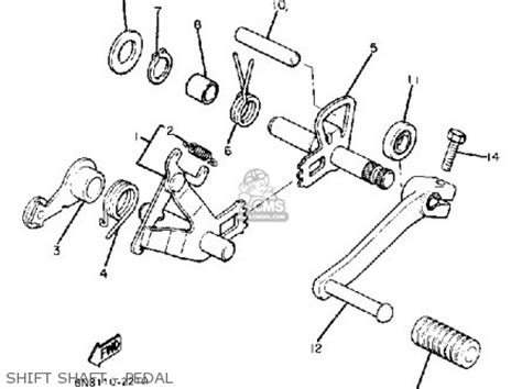 Yamaha Xj Maxim C Usa Parts Lists And Schematics