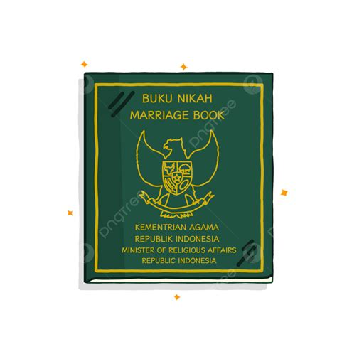 Livro De Casamento Da Indonésia Png Livro De Casamento Certidão De Casamento Buku Nikah