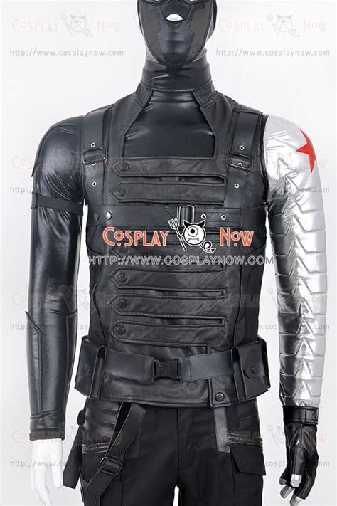 The Winter Soldier Bucky Barnes Winter Soldier Costume For Captain ...