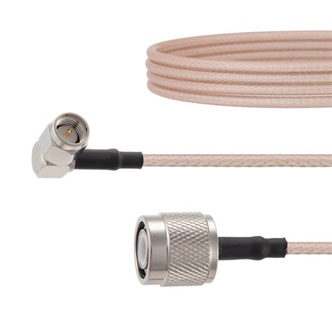 RA SMA Male To TNC Male Cable RG 316 Coax