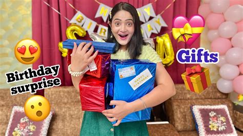 Unboxing My Birthday Gifts Unexpected Surprises Vlog Sibbu