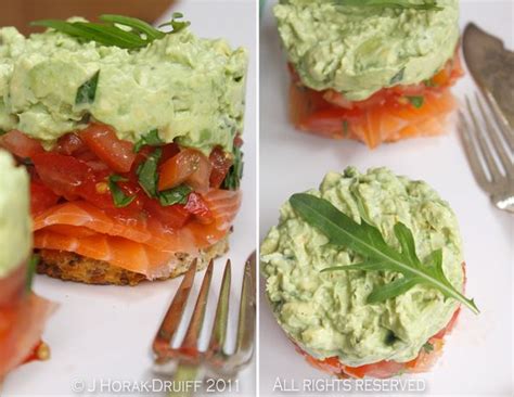 Smoked Salmon And Avocado Stacks Cooksister Food Travel Photography