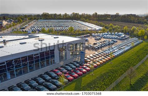 Aerial View Ford Distribution Centre New Stock Photo 1703075368 ...