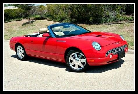 Purchase Used Ford Thunderbird Th Anniversary Miles