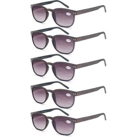 Lot De 5 Lunettes De Lecture 1 75 Homme Femme Lunettes Loupes Monture