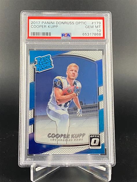 2017 Panini Donruss Optic Cooper Kupp 179 PSA 10 GEM MT EBay