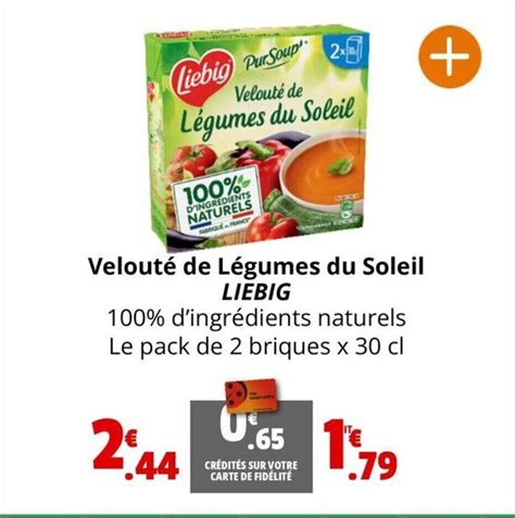 Promo Velouté de Légumes du Soleil LIEBIG chez Coccimarket