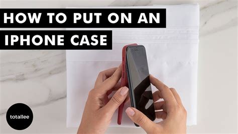 How To Put On An Iphone Case Youtube