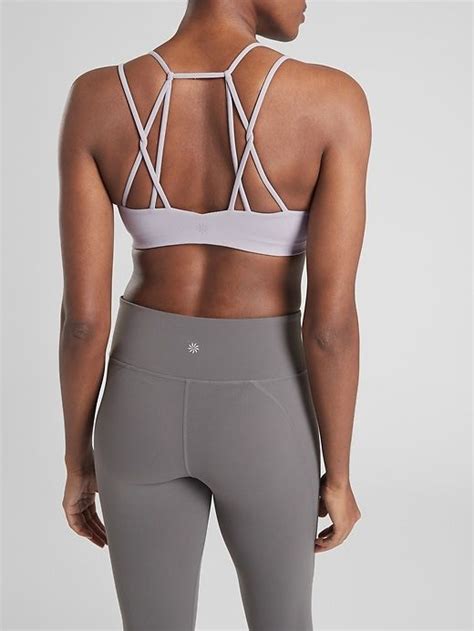 Breathe In Bra In Powervita Athleta Workout Clothes Bra Low