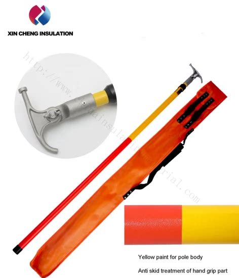 Frp Fiberglass Insulated Telescopic Operating Rod Hot Stick Link Stick Electric Power Tools