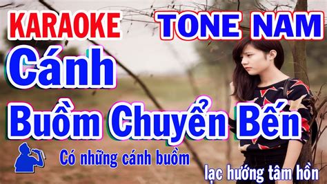 Karaoke C Nh Bu M Chuy N B N Tone Nam Karaoke Beatviet Youtube