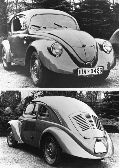 Prototype Of The First Beetle Volkswagen Volkswagen Beetle